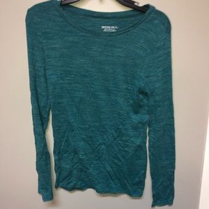 Green long sleeve shirt